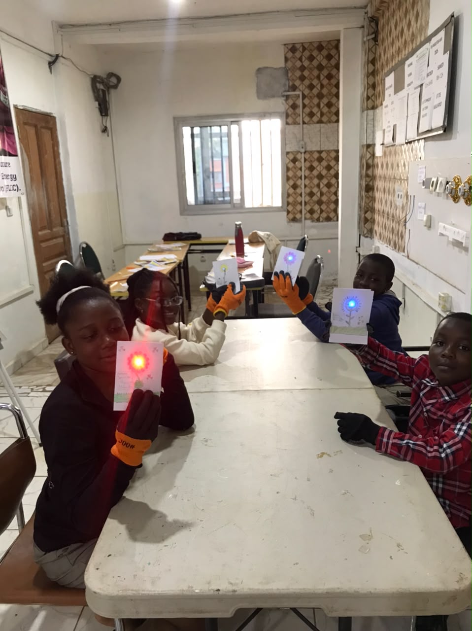 Création de petits circuits lumineux